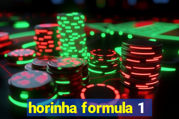 horinha formula 1